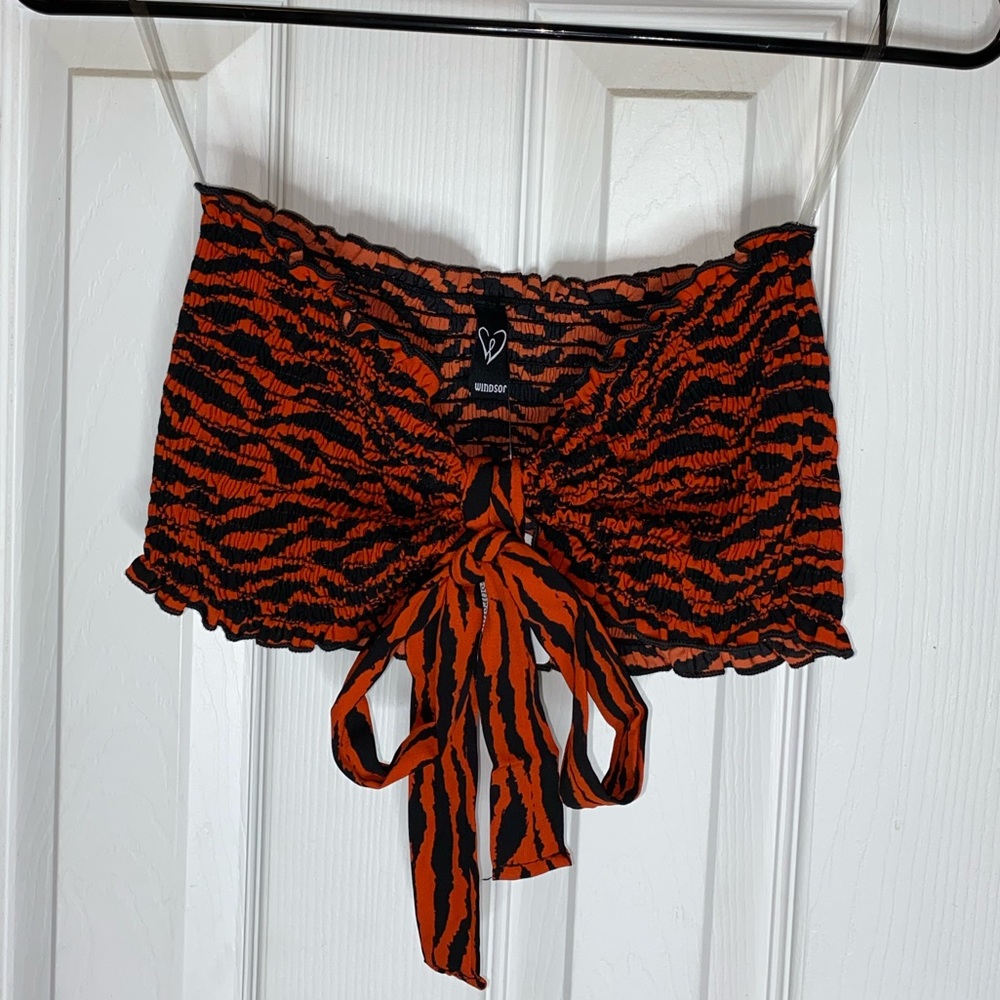 Zebra Print Bandeau